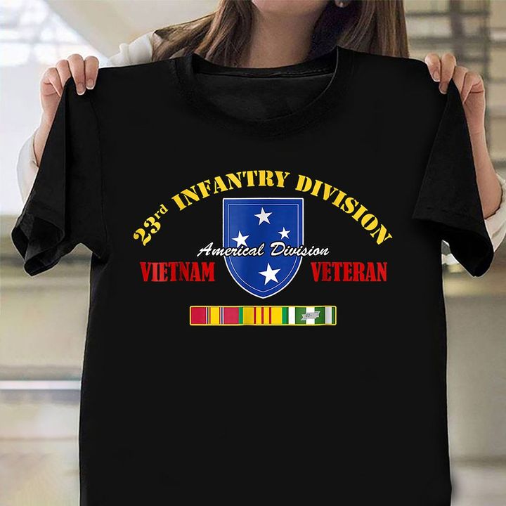 23rd Infantry Division Vietnam Veteran Shirt Americal Division T-Shirt Gift Ideas For Veterans