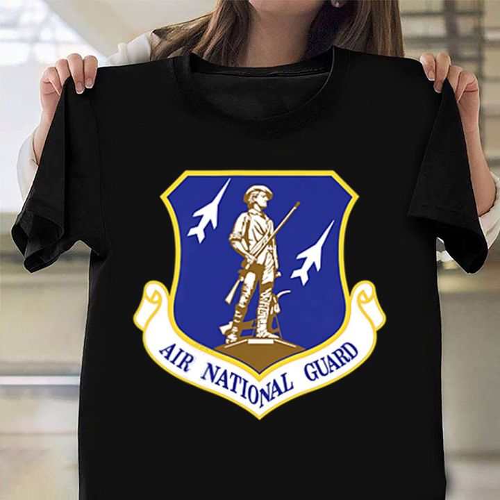 Air National Guard Veteran Shirt Graphic Tee Military Retirement Gift Ideas