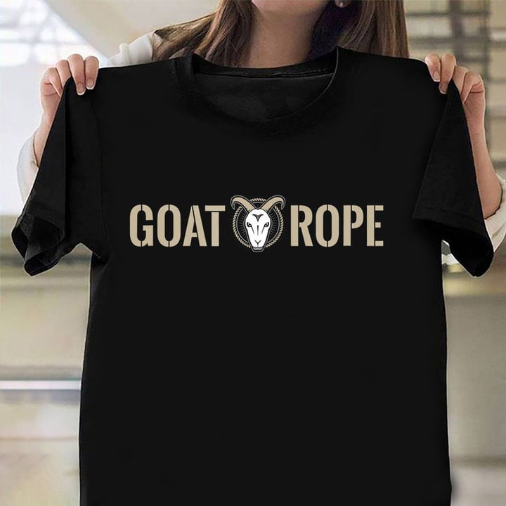 Goat Rope Military Veteran Shirt Classic Tee Veterans Day Gifts For Employees