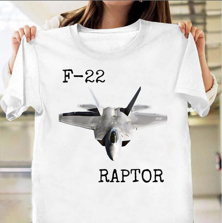 Air Force F-22 Raptor Fighter Jet Military Veteran Shirt USAF Air Force Veteran Day Gift