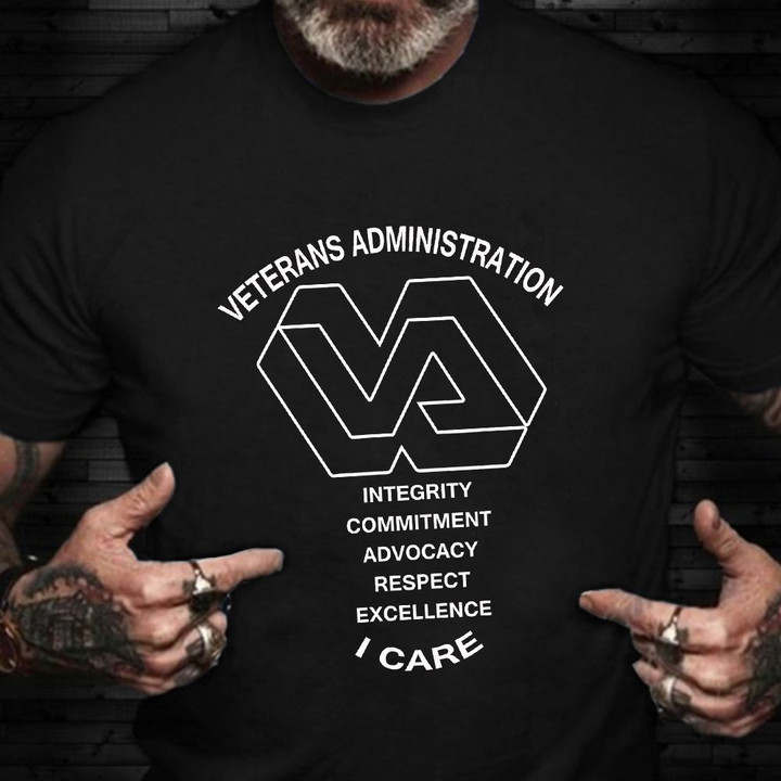 Veterans Administration T-Shirt Department Of Veterans Affairs Support Shirts Veterans Day Idea