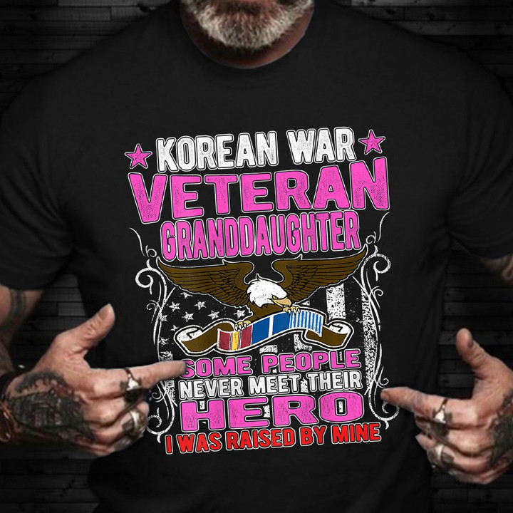 Korean War Veteran Daughter Shirt Honoring Korean War Veteran T-Shirt Good Veterans Day Gifts