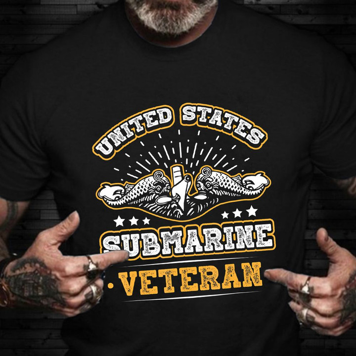 United States Submarine Veteran Shirt Navy Veteran T-Shirt Military Retirement Gift Ideas