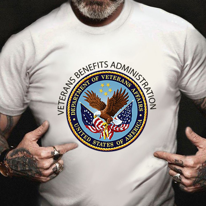 VA Shirt Veterans Benefits Administration Department Of Veterans Affairs Patriotic T-Shirt