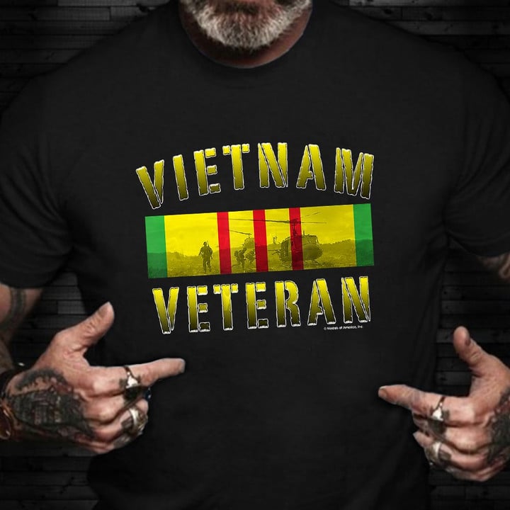 Vietnam Veteran Shirt Honor Vietnam War Veteran T-Shirt Patriotic Gift For Vets Brothers