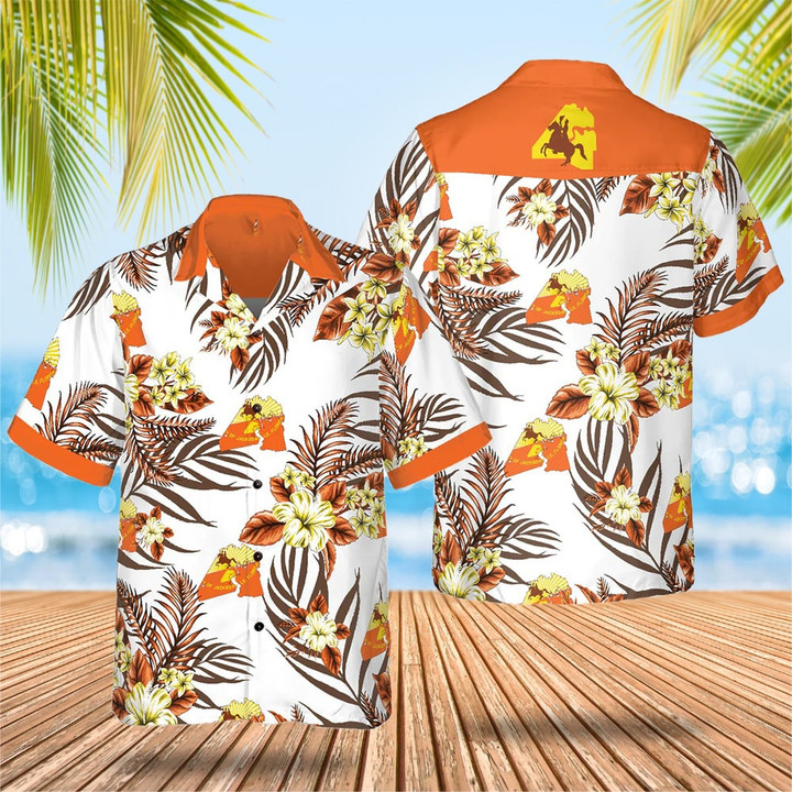 Jacksonville Proud Hawaiian Shirt Men's Button Down Beach Shirts Best Gifts For Husband 2023