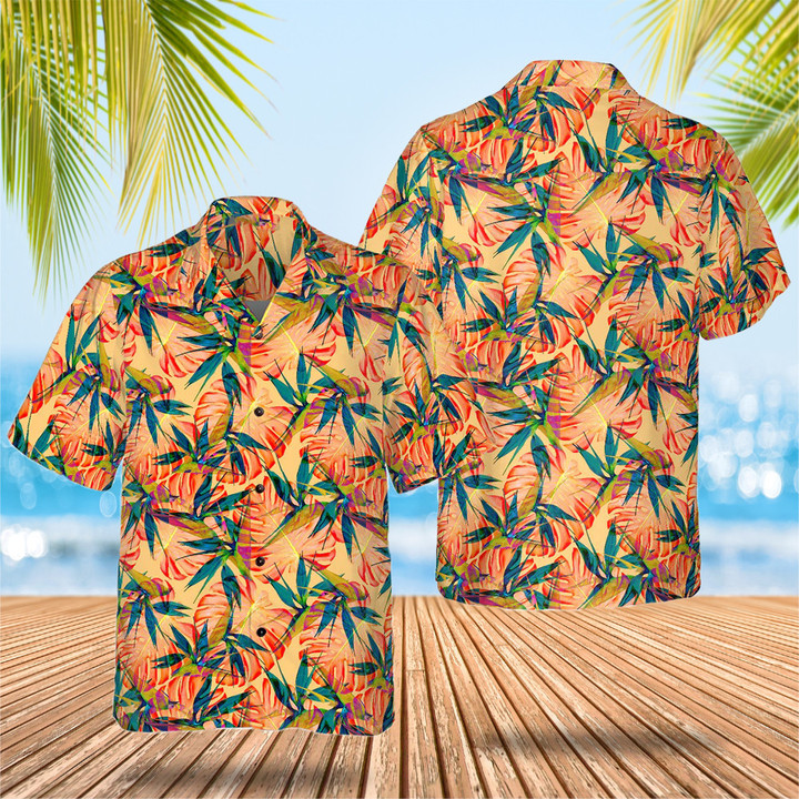 Tropical Hawaiian Shirt Button Up Summer Shirts For Men Presents For Brother In Law