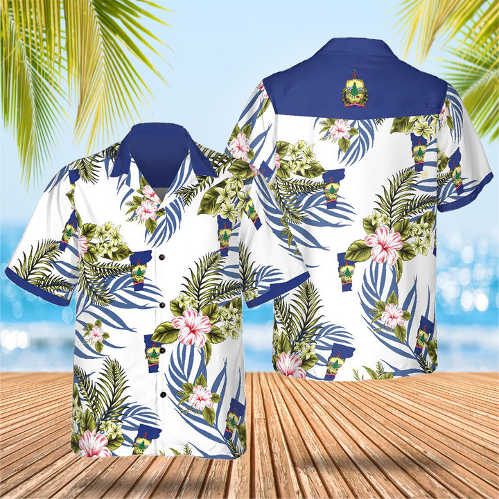 Vermont Proud Hawaiian Shirt Best Mens Summer Shirts Gifts For Younger Brother