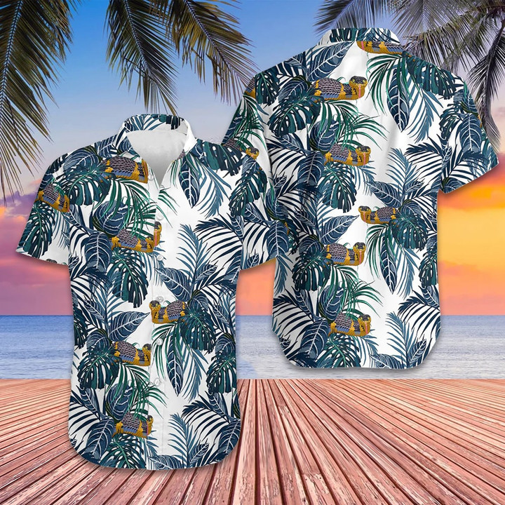 Snake Tropical Jungle Hawaiian Shirt Short Sleeve Button Down Beach Shirts Gift For Husband