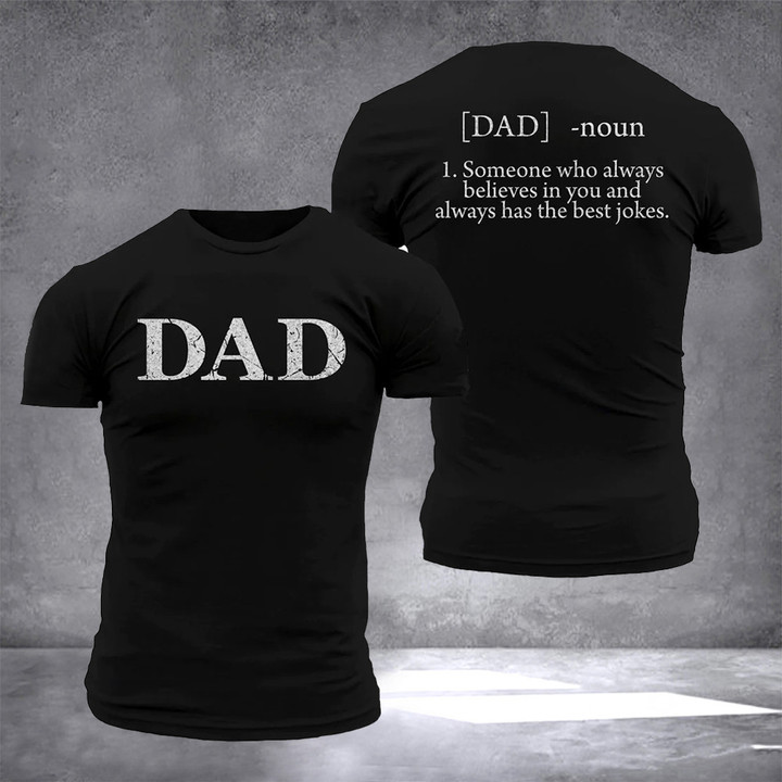 Dad Noun Definition T-Shirt Best Father's Day Shirt 2023 Great Gifts For Dad
