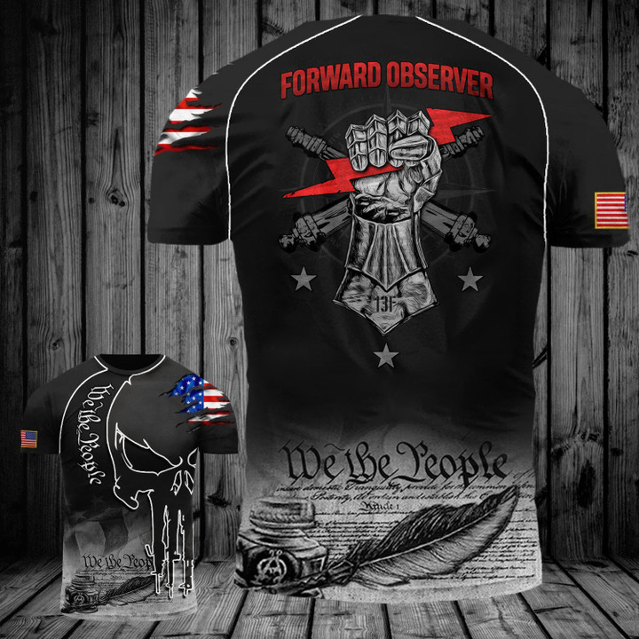 Forward Observer 13F Shirt Honor U.S Army Forward Observer Gifts For Man