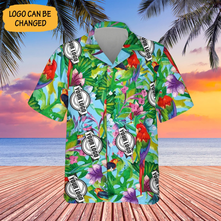 Personalized Colorful Parrot Hawaiian Shirts Cool Summer Shirts Big Brother Gift Ideas