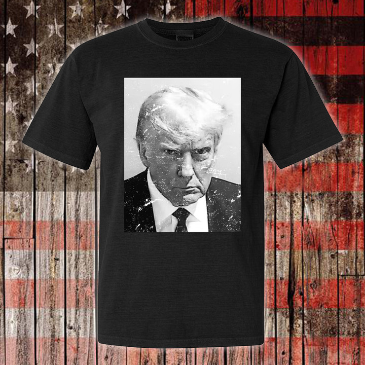 Trump Mugshot Shirt Vintage Donald Trump 2024 Supporters T-Shirt Gifts For Republicans