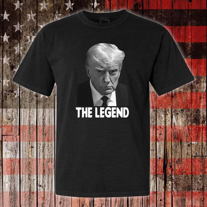 Donald Trump Mugshot T-Shirt The Legend Trump Campaign Merchandise