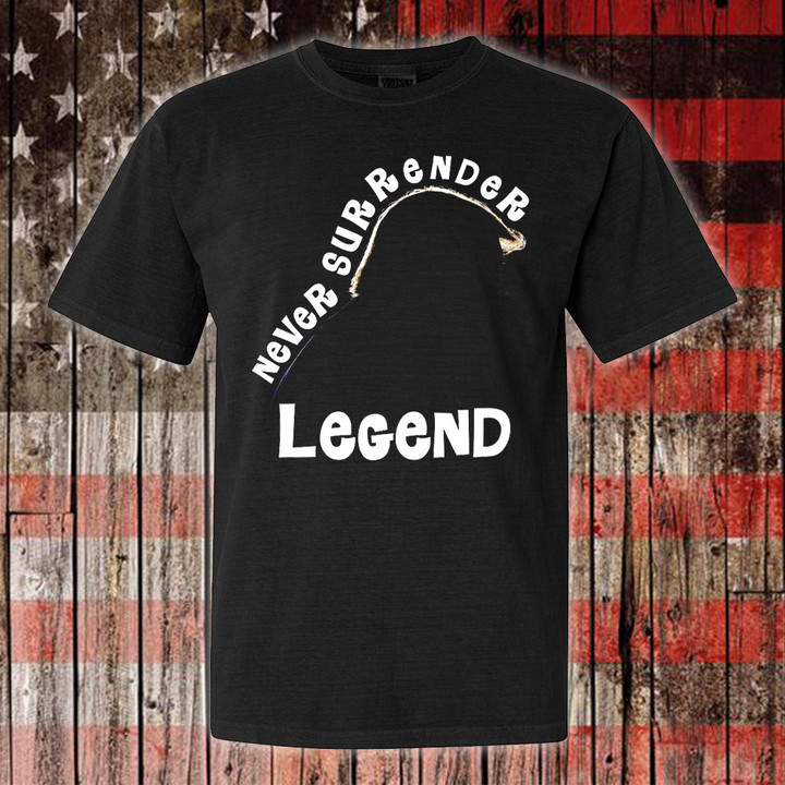 Trump Mugshot Tee Shirt Legend Trump Never Surrender Shirt Gifts For Supporters