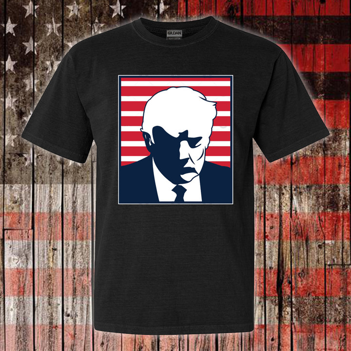 Donald Trump Mugshot Shirt Trump For President Political T-Shirt Never Surrender Merch