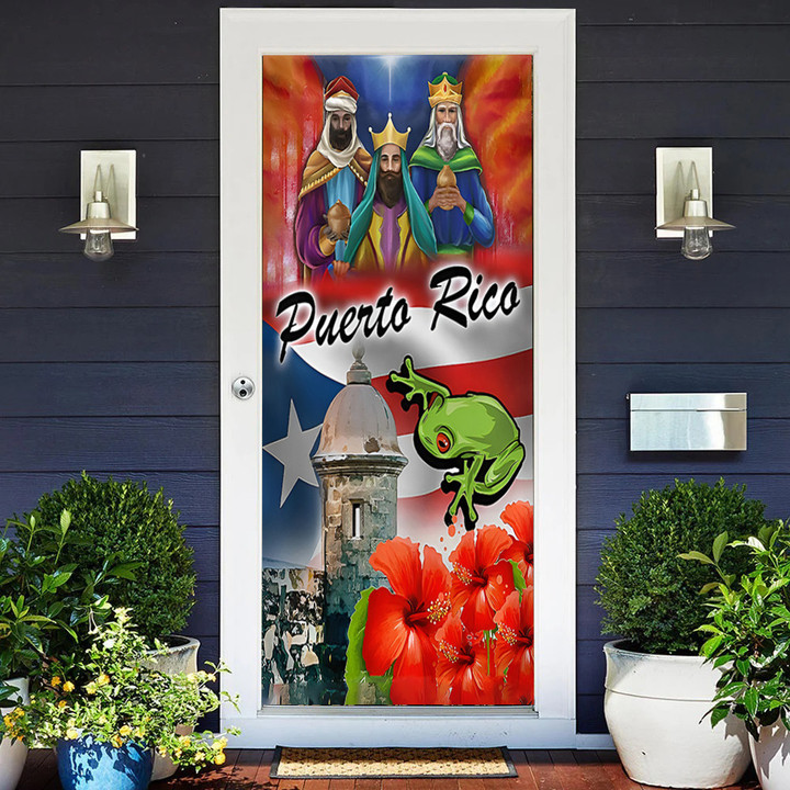 Three Kings Puerto Rico El Morro Castle Door Cover Gift Ideas For Three Kings Day