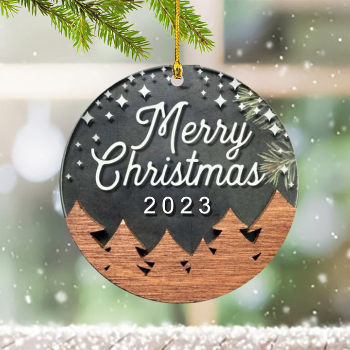 Merry Christmas Ornament Xmas Tree Ornaments Home Decor Hanging Best Gifts For 2023