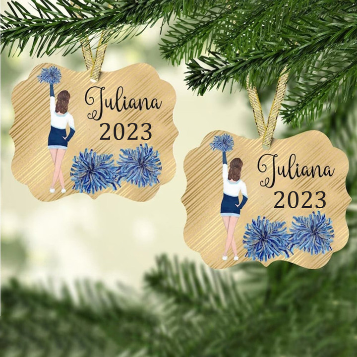 Personalized Cheer Ornament 2023 Cheerleading Coach Ornament Decoration Gift Ideas