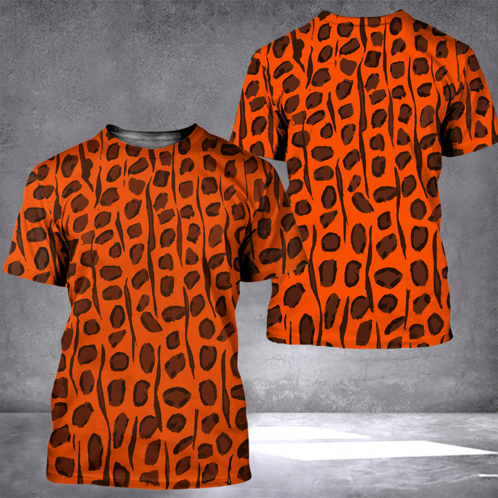 Leopard Pattern T-Shirt Unisex Apparel 2