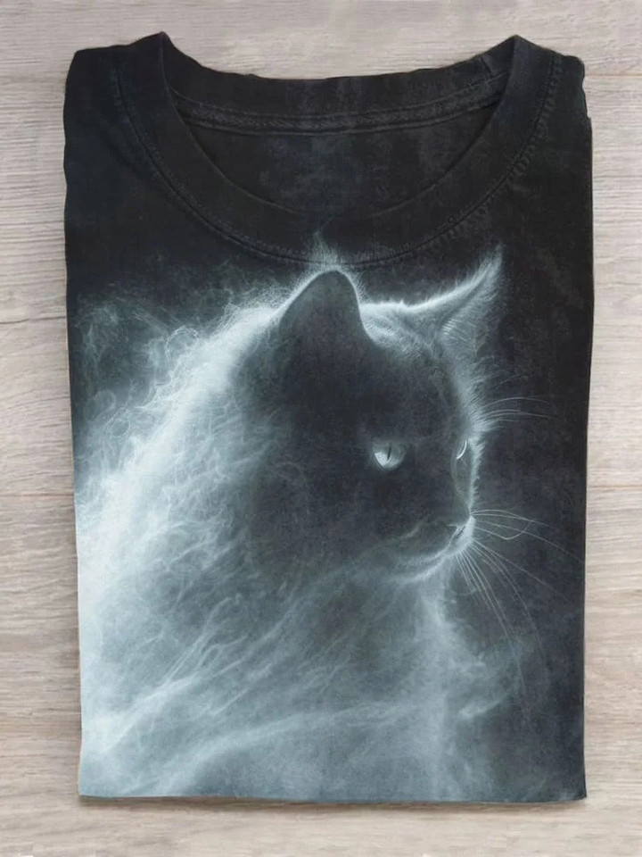 Unisex Cat Art Design T-Shirt Top 10 Father's Day Gifts