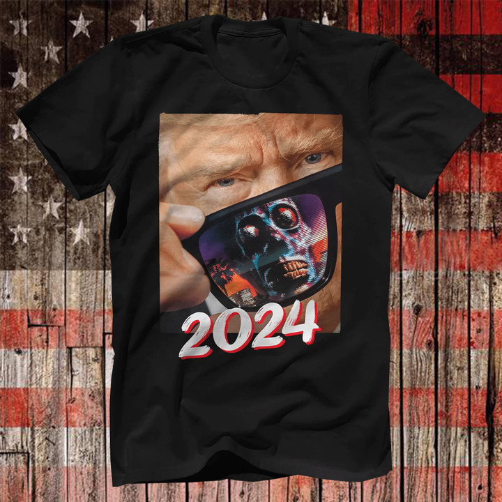 Trump 2024 Shirt Political Donald Trump 2024 Merchandise Apparel For Supporters