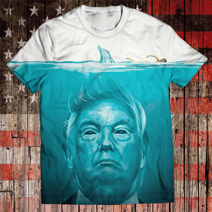 Trump Jaws Shirt Donald Trump 2024 Supporters President Election Apparel Patriots Gift Ideas
