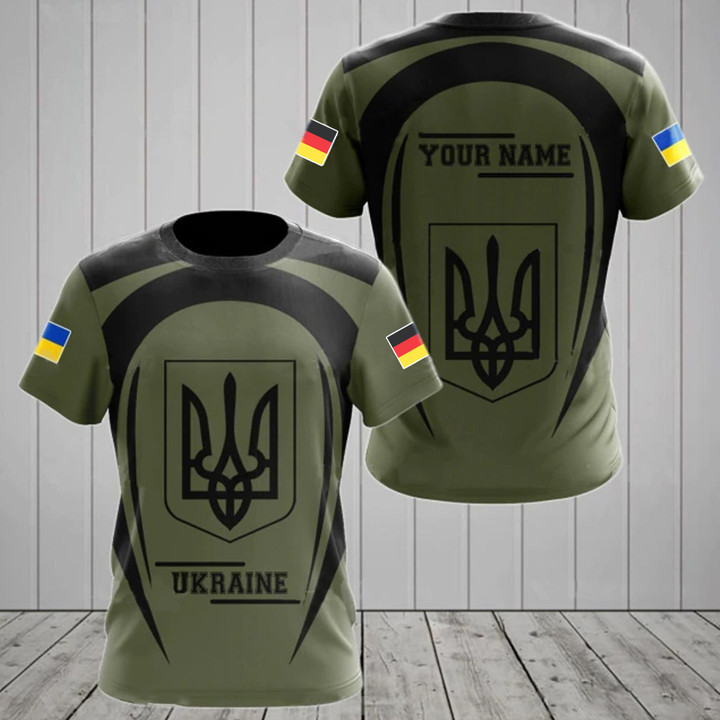 Germany Stand With Ukraine Shirt Personalized