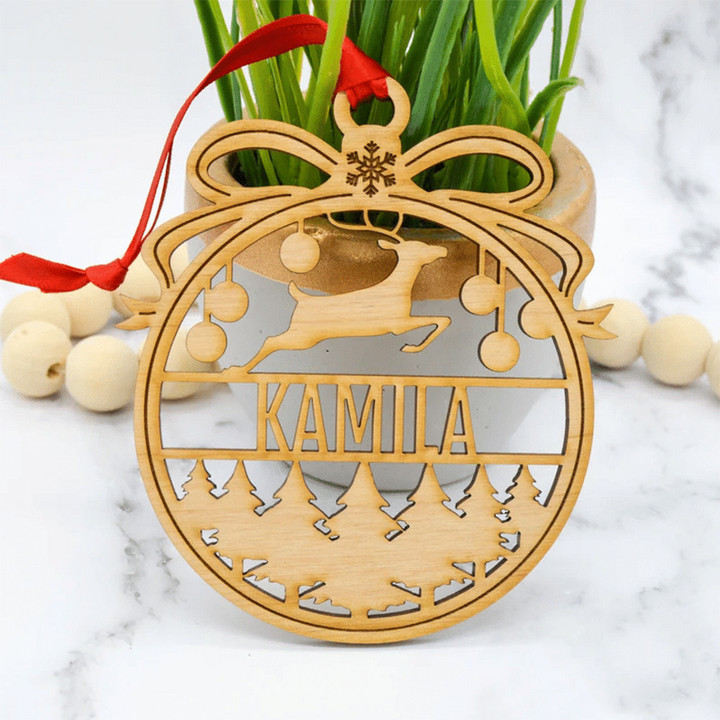 Personalized Name Christmas Ornament Customized Christmas Tree Ornaments With Names
