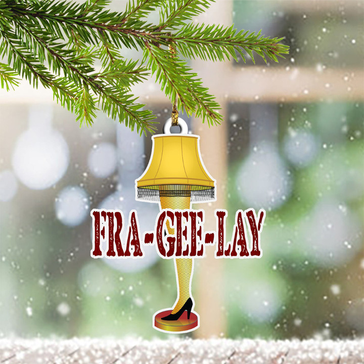Leg Lamp Ornament Fra-Gee-Lay Leg Lamp Christmas Ornament Decoration Gift Ideas