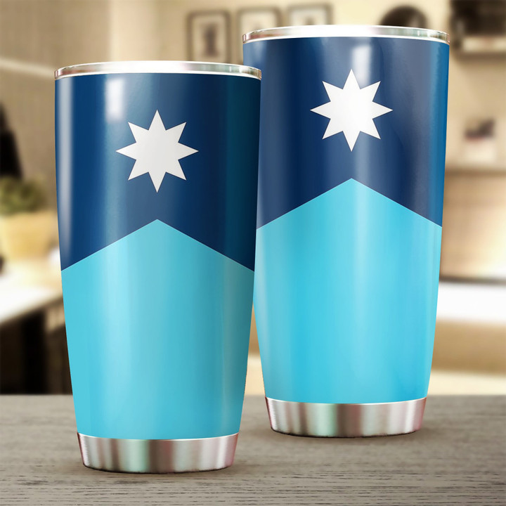 New Minnesota State Flag Design Tumbler MN State Tumbler Cups Gifts For Patriots