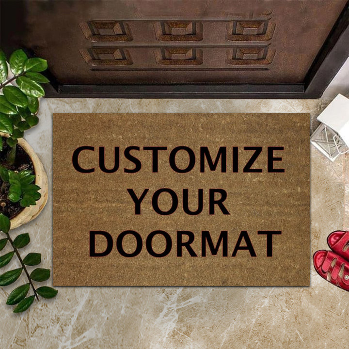 Create Your Own Custom Doormat Personalized Customized Doormat Front Door