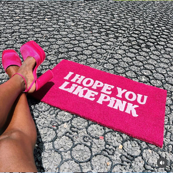 I Hope You Like Pink Doormat Unique Pink Gifts For Friends For Women
