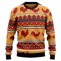 Amazing Chicken Ugly Christmas Sweater Funny Christmas Sweater Gifts For Chicken Lovers