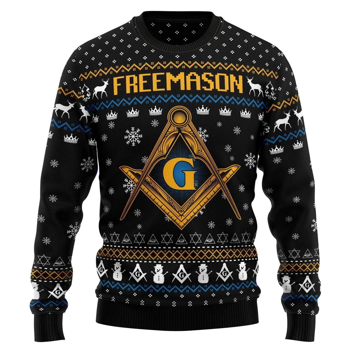 Freemason Ugly Christmas Sweater Clothes To Get For Christmas Gifts For Xmas Lovers