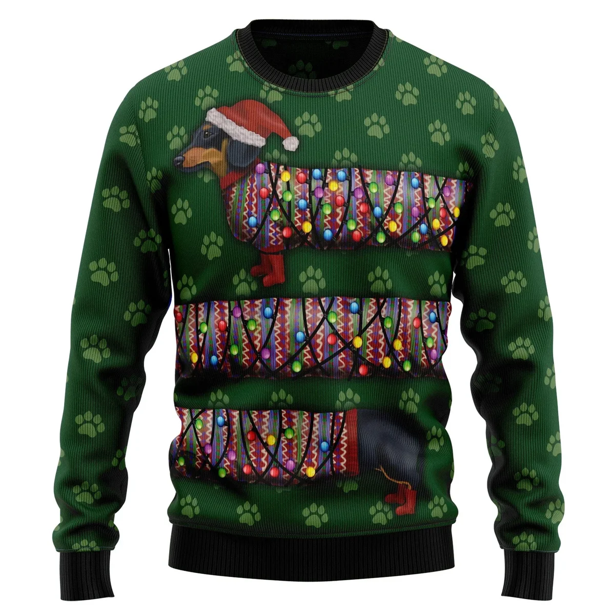 Dachshund Ugly Christmas Sweater Christmas Day Outfit Xmas Gifts For Dachshund Lovers