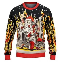 Feliz Navidad Ugly Christmas Sweater Xmas Vacation Clothing Gifts For Feliz Navidad Lovers