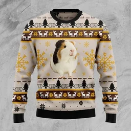 Hedgehog Cute Ugly Xmas Sweater Cold Weather Clothes Gifts For Hedgehog Lovers