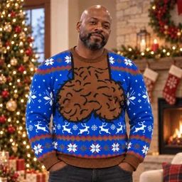 Hairy Xmas Ugly Christmas Sweater Funny Xmas Party Clothes Gifts For Meme Lovers