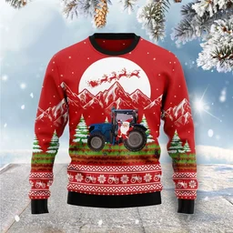 Noel Tractor Ugly Christmas Sweater Christmas Vacation Apparel Xmas Gifts For Farmer