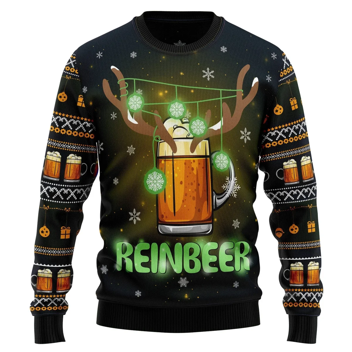 Reinbeer Awesome Ugly Christmas Sweater Christmas Day Clothes Gifts Idea For Reinbeer Lovers