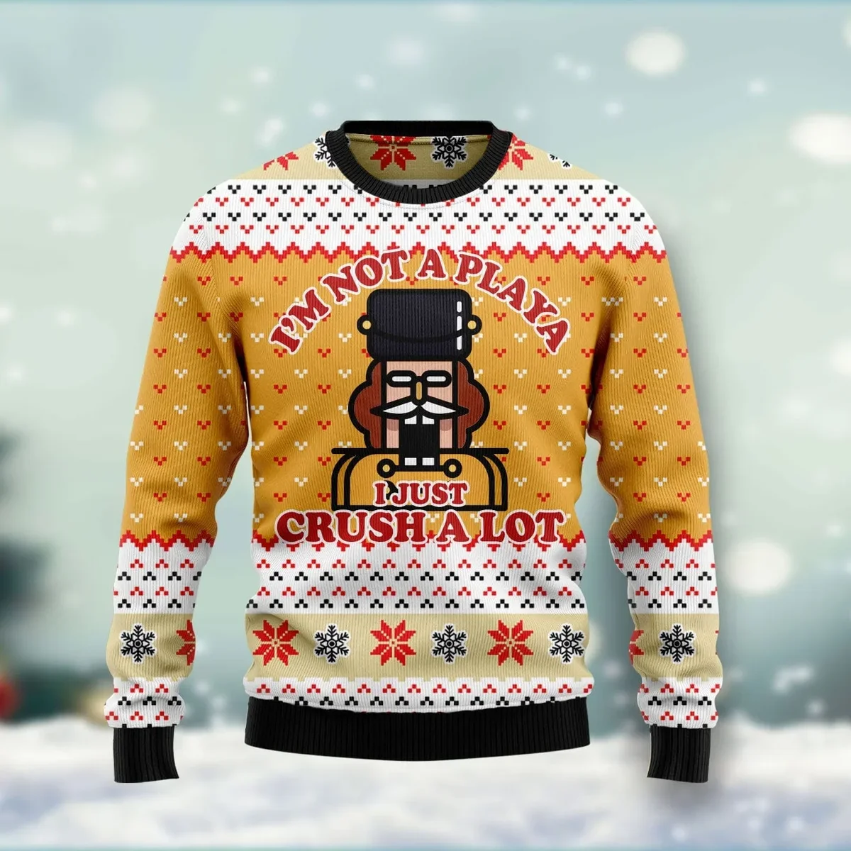 Nutcracker Playa Ugly Christmas Sweater Clothes To Get For Christmas Gifts For Nutcracker Lovers