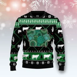 Iowa Usa Symbols Pattern Ugly Christmas Sweater Christmas Vacation Apparel Gifts For Her