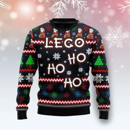 Lego Hohoho Ugly Christmas Sweater Christmas Vacation Outfit Gifts For Santa Lovers