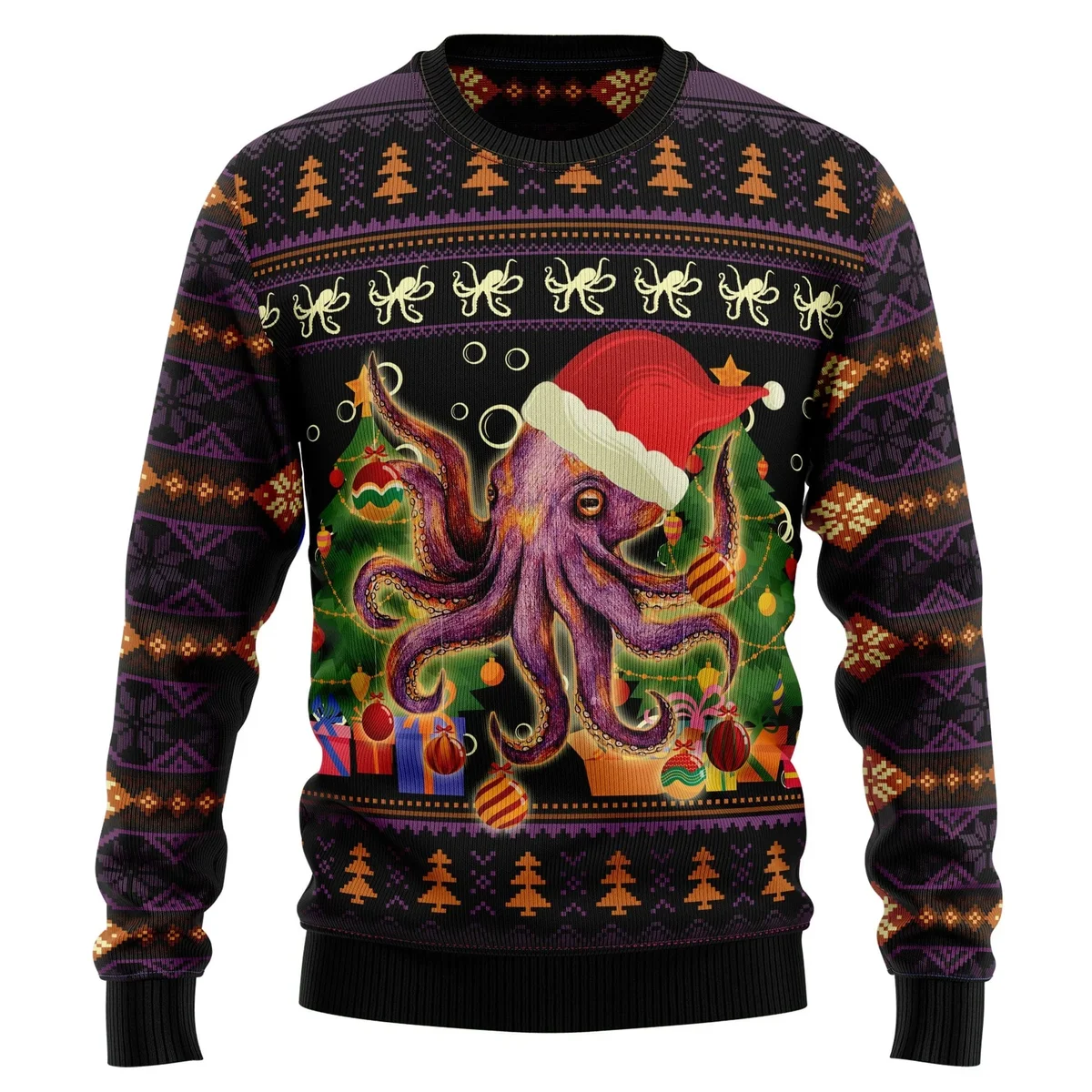 Octopus Ornament Ugly Christmas Sweater Xmas Party Outfit Best Gifts For Christmas