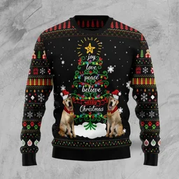Labrador Retriever Ugly Xmas Sweater Xmas Party Clothes Gifts For Dog Lovers