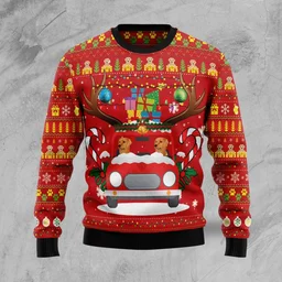Labrador Retriever Ugly Christmas Sweater Cute Christmas Outfits Gifts For Labrador Lovers