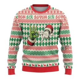 Six Seven Ugly Christmas Sweater Clothes To Get For Xmas Gifts For Meme Lovers