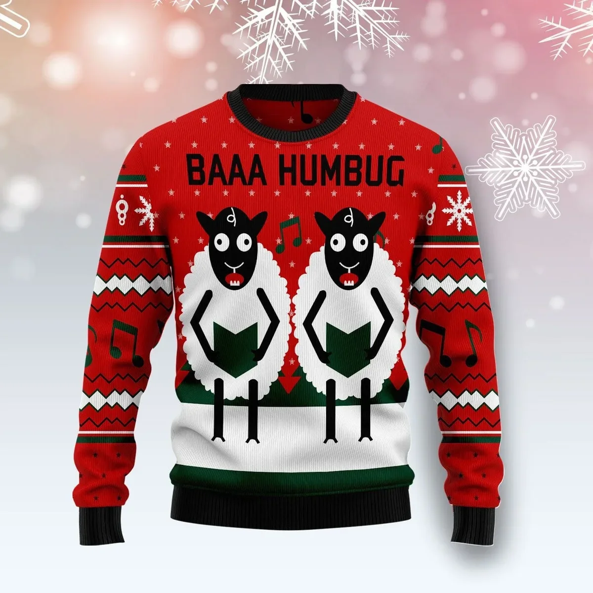 Sheep Lalala Ugly Christmas Sweater Clothes For Christmas Gifts For Sheep Lovers