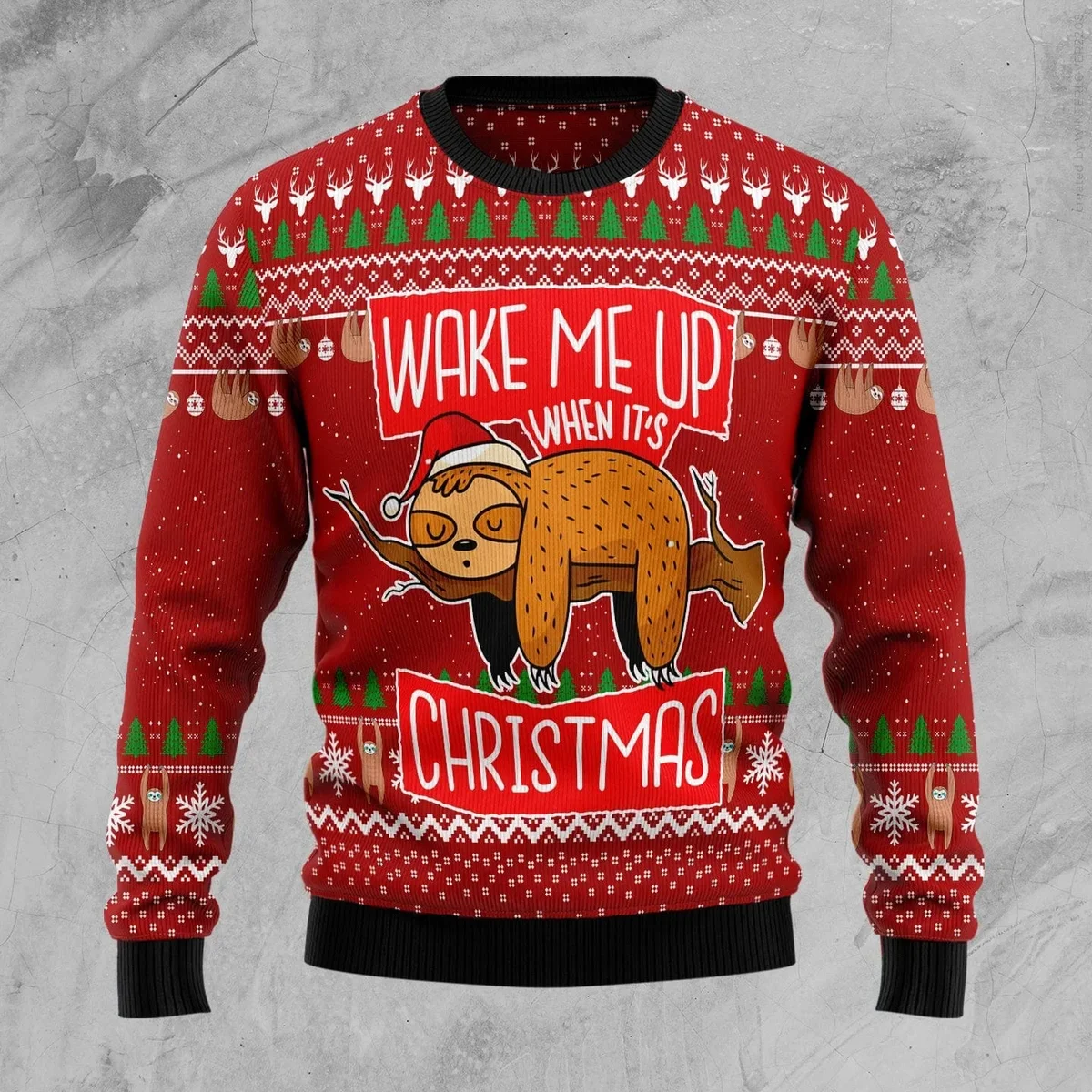 Sloth Its Ugly Christmas Sweater Christmas Outfit Gifts For Sloth Lovers